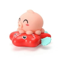 Purur Baby Bath igra kupelj, hobotnica kitova ClockWork Vodene igračke za dijete za dijete