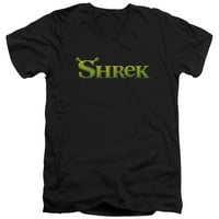 Shrek - Logo - Slim Fit V izrez - Srednja