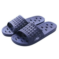 Slades Sandale za muškarce Protuklizni papuče Sportske tuš cipele Udobne dijapozitive tamno plava 44