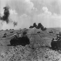 Njemački tenkovi koji prelaze ravna polja u Ukrajini u junu-juli 1941. u istoriji Sovjetskog Saveza