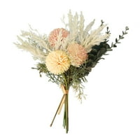 Wendunide Domaći dekor Umjetno cvijeće Zemljište cvjetno vjenčanje Bouquet Party Domac Decor a