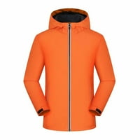 Brglopf ženska vodootporna kišna jakna puna zip lagana vjetrootporna odjeća Aktivni kaput za vjetrobranskom