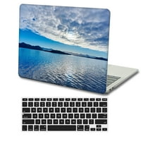KAISHEK HARD CASE CASE SAMO Kompatibilan MacBook Pro 16 sa XDR ekran tipom C + crni poklopac tastature: