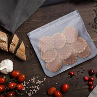 Silikonska torba za višekratnu upotrebu Torba za samozapaljivanje hrane Hladnjak Svjetska torba - višebojna