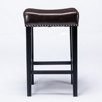 29 Barske stolice za kuhinjske šaltere modernog tapeciranog stolice za tapeciranu kontratonu bez leđa