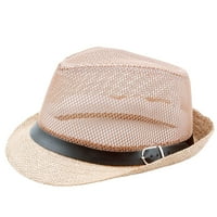 Ženske kape s kape za kape za holenje za žene za žene za žene trake slame undise šešir na plaži za sunčanje