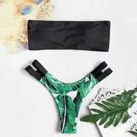 Kupaći kostim za žene cvjetni print bikini set push-up kupaći kostim kupaći kostimi