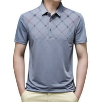 Muške košulje kratkih rukava Regularne fit casual Business Golf majice za muškarce Velike muškarce T