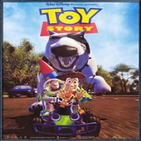 Priča o igračkama - uokviren Disney Pixar Movie Pster Print
