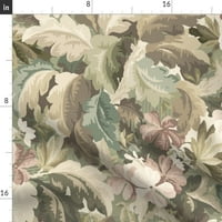 Pamuk Saten Stolcloth, 70 144 - meko listovi tradicionalni cvjetni klasični list Ispiši posteljinu po