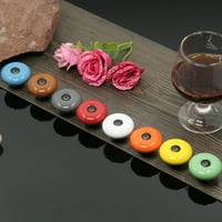 Fairnull ormar gumba izdržljiva svestrana keramička čvrsta šarena ladica povlačenja za garderobu