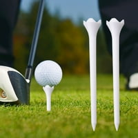 Golf tees Visoka stabilnost nisko trenje Ponovno za višekratnu upotrebu Dugi plastični golf tees Pomoć
