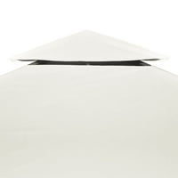 Ferry Gazebo poklopac zamjena nadstrešnice 9. Oz m² krema bijela 10'x10'canopy & sjenični vrhovi