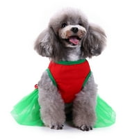 Sretan datum modni slatki štenad pseći plijen princeza suknje kućnog ljubimca čipkasti kolač Camisole