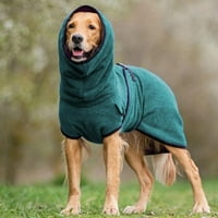 PET FLEECE DESNA Topla odjeća za pse za pse Zimske vodootporne vjetrootporne štene dukseve prsluk kaput