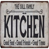 Gill Porodična kuhinja Chic metalni znak 106180039431