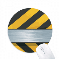 Logo Crna i žuta traka Pad miša Udobna igra Office Mat