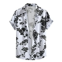 Muška modna bluza Najbolji Tropic Style Print Hawaii Summer Majica Muška modna majica kratkih rukava