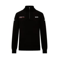 Porsche Motorsport tim pleteni džemper - crni