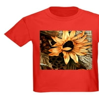 Cafepress - majica suncokreta - Dječja tamna majica