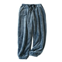 Niveer za žene hlače sa dnevnim boravkom Pant Solid Color Pajama hlače flanel pj dna elastična struka