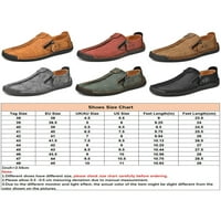 Colisha muns loafers patentni patentni cipele poslovni stanovi muškarci mokasin otporno na klizanje