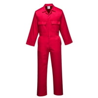 Portwest s muške euro radne odjeće od polikottona svečano kotlovni odijelo kombinezone crvene boje,