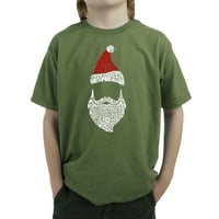 Dječačka majica za reč Art - Santa Claus