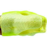 Alextreme Zelena zmija ručna lutka za priču TPR na glavi životinja rukavice dječje igračke poklon