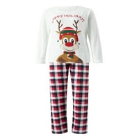 Treegren Božićne pidžame za porodicu, podudaranje porodične pidžame postavlja spavanje PJS božićne jamme