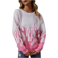 SimplMaygeni klirens trendi džemperi dugih rukava za žene plus veličine jesen i zimski ženski povremeni