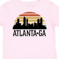 Inktastična Atlanta Georgia Skyline Vintage poklon mališana majica majica ili mališana