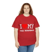 Volim moj tajlandski ridgeback pad pasmina unise grafička majica