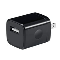 Zidni punjač, ​​1a 5V 1-port USB zidni utikač Putni adapter za punjenje kompatibilan sa iPhone XR 13,
