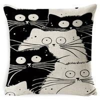 Dvije mačke i ljubavni kauč na kauč na kauču za kućne mase