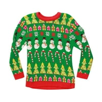 Followme ružni božićni džemperi za djevojčice 68601-363-7-