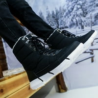 Akiihol ženske čizme za snijeg modne zimske čizme Topla izdržljiva cipela Srednja teletska čizme Topla