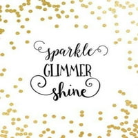 Sparkle Glimmer Shine Poster Print od Tara Moss