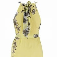 Ženska haljina Side Split Šifon za slobodno vrijeme Fotophaphic Travel Streetwear Home Nosite proljeće