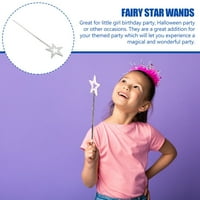 Sa bajke Star Wands Star Cablies Stil sa zrncama Dekor za djecu Rođendanski performanse Cosplay Party