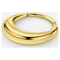 Zlatni hirurški čelični septum nakit 16g septum prstenovi septum hoop mjerač ušlog piercinga nakit