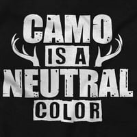 Camo je neutralna boja simpatična lovac V-izrez T MUŠKE ŽENE BRISKO BRANDS 3x