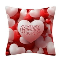 Yubnlvae Jastuk Decor Decor Valentine's Sofa bacanje poklopac Početna Glitter Day Jastuk Case Jastuk