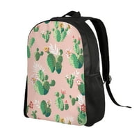 Vintage Cactus cvjetni ruksak za muškarce za muškarce Klasični veliki kapacitet za laptop backpack