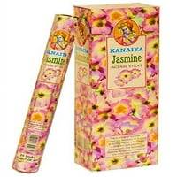 Jasmine tamjan štapići iz Indije - štapovi - izrađeni od prirodnog mirisnog ulja - Kanaiya brend
