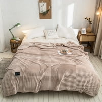 Bake za krevet za krevet meke i deke prilagođene kože prekrivene ploče za mlijeko zgusnuta koru za koralnu