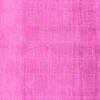 Ahgly Company Indoreni pravokutnik Sažetak ružičaste moderne prostirke, 3 '5'
