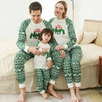 Podesite odgovarajuće porodične pidžame Štampano Xmas Sleep Ruby PJM za odrasle, djecu, novorođenče