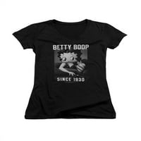 Betty boop crtani lik na liniji od juniora V-izrez majica TEE