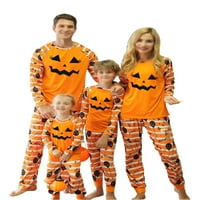 Glookwis Muška djeca Striped noćna odjeća Loungewear Sleep Beaf Ležerne prilike Porodica Pajamas Set